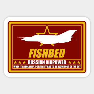 MIG-21 Fishbed Sticker